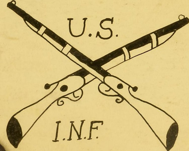 Crossed rifles, classic flash, Smithsonian American Art Museum