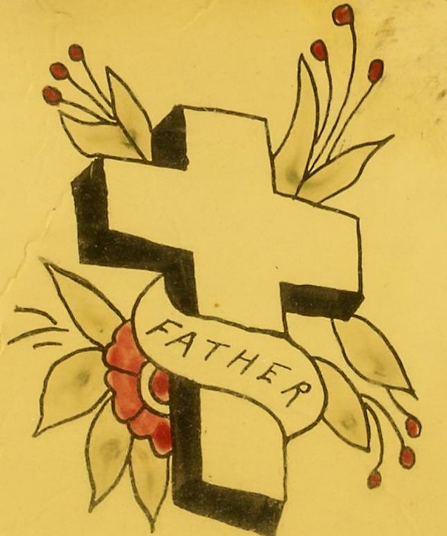 Father cross, classic flash, Smithsonian American Art Museum