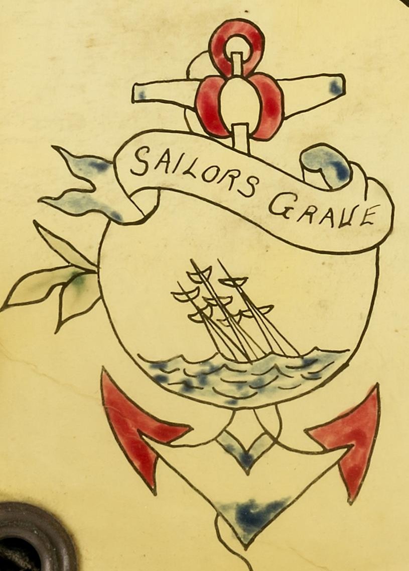 Sailor's grave, classic flash, Smithsonian American Art Museum
