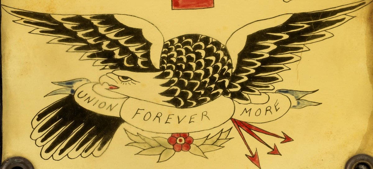 Union eagle, classic flash, Smithsonian American Art Museum